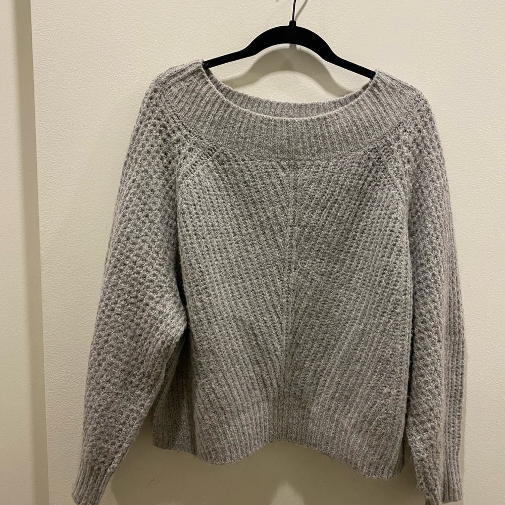 Oversized Gray Sweater